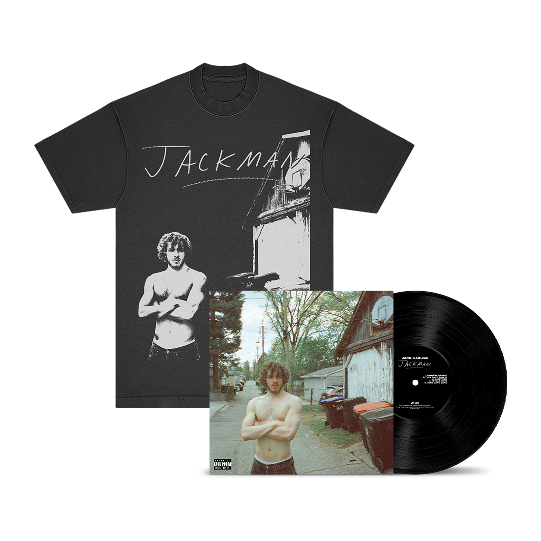 Jackman. Vinyl + T-shirt Fan Pack – Jack Harlow